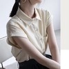 卷卷紫简约牛耳袖上衣 苎麻棉混纺轻盈透气 宽松版型不挑身材 极简主义简约百搭 商品缩略图3