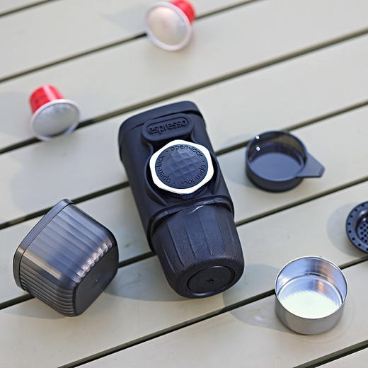 【按压式便携咖啡机】便携式手压咖啡机意式胶囊咖啡粉家用旅行户外小型浓缩咖啡机。ry 商品图2