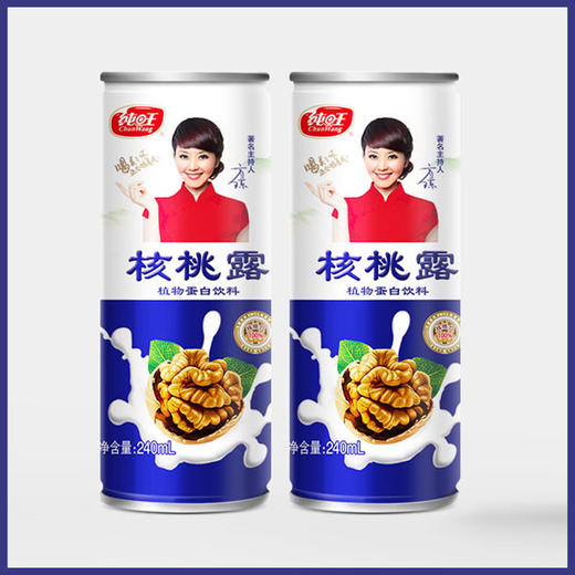 露美达纯旺核桃露240ml*20罐/箱 商品图2