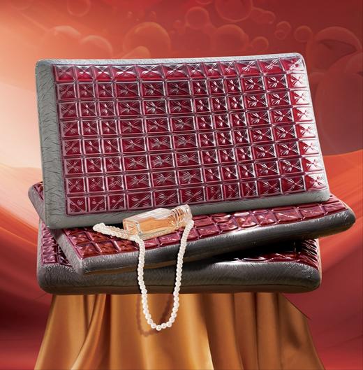 【6楼】富安娜红石榴经典护颈枕升级款/红妍/低枕，非标，咖啡 商品图0