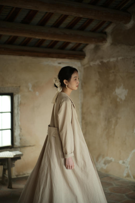 棉麻职人风衣 | 早秋轻薄 商品图1