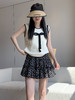 【韩系甜美碎花半身裙】夏季少女减龄芭蕾风 百搭花边A字蛋糕小短裙  商品缩略图3
