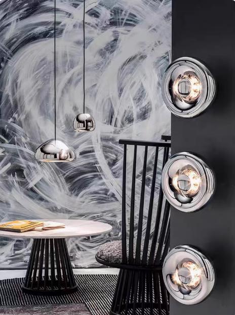 英国Tom Dixon void壁灯风熔岩金属壁灯室内家用灯 商品图0