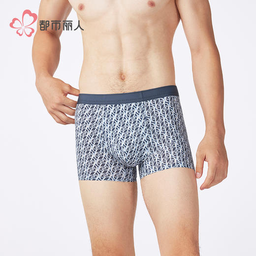 都市丽人潮流时尚锦纶平角冰丝平角裤FKHH01 商品图1