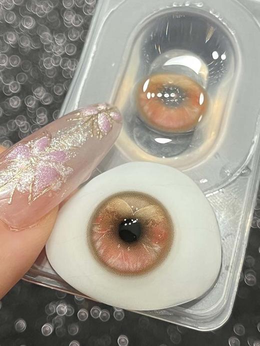 huohuocon 半年抛美瞳 茸璃蝶蕊 直径14.5mm着色13.8mm 商品图4