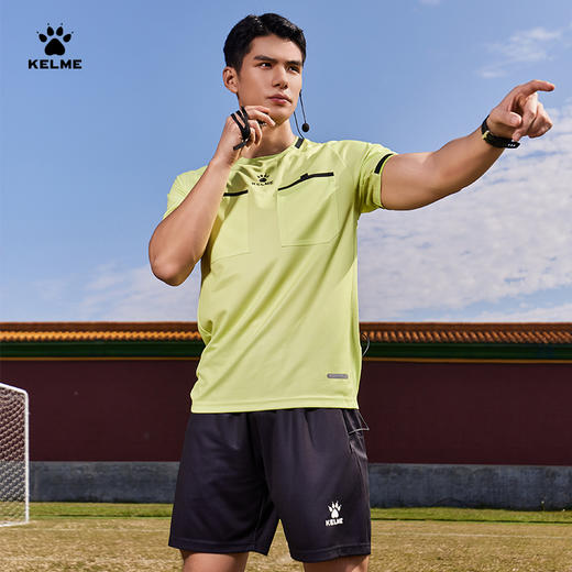 卡尔美2025新款足球系列男士足球裁判服套装 商品图1