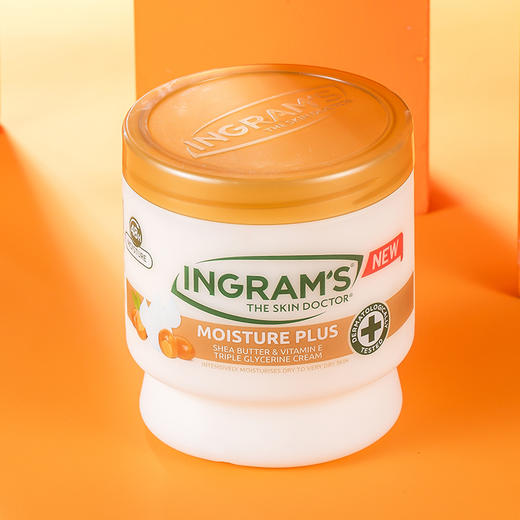 【南非国宝品牌】INGRAM'S:英格莱恩乳木果维他命E保温和滋润补水清爽不油腻·450ml 商品图2