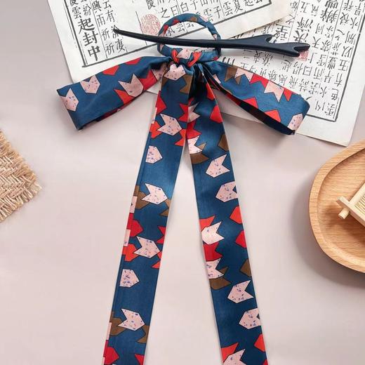 【发带飘带丝带，散发古典美感】古风丝巾发簪飘带 复古发带 新中式簪子 国风优雅绑发丝带 盘发高级感-QQ 商品图12