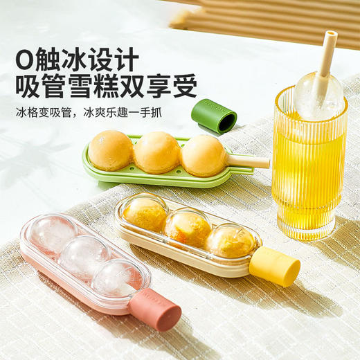 摩登主妇雪糕模具食品级硅胶自制冰淇淋冰棍盒糖葫芦儿童冰棒模具 商品图1