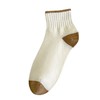 女士拼色底袜子精梳棉女袜四季短袜运动休闲棉质船袜 商品缩略图4