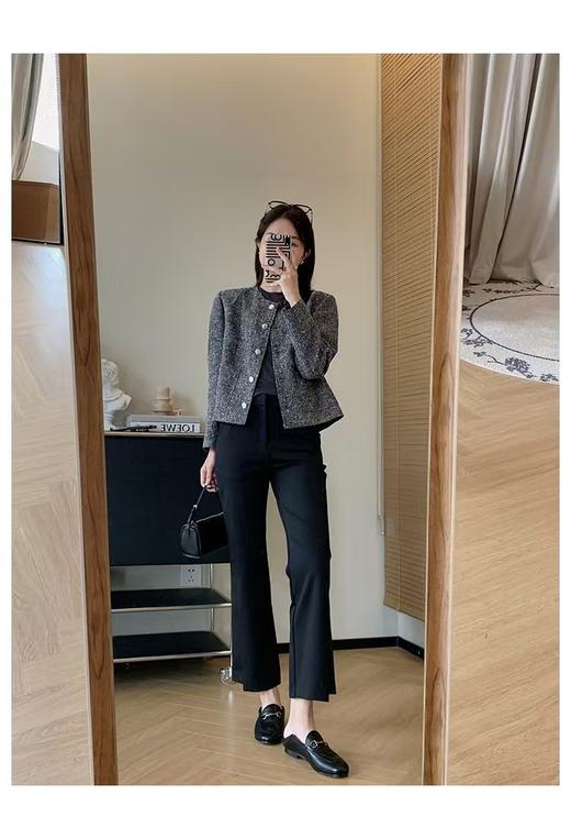 格林小香灰特殊工艺老钱风外套 商品图13