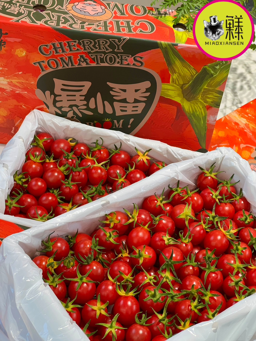 🛵新品🆕【蛙语】黄帽高糖千禧小番茄🍅1kg/盒