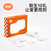 良良天空之城新生儿礼盒12件套（蓝抱被*1+斜襟连体衣*1+方巾*4+帽子*1+呢喃枕*1+围嘴*1+手套*2） 商品缩略图1
