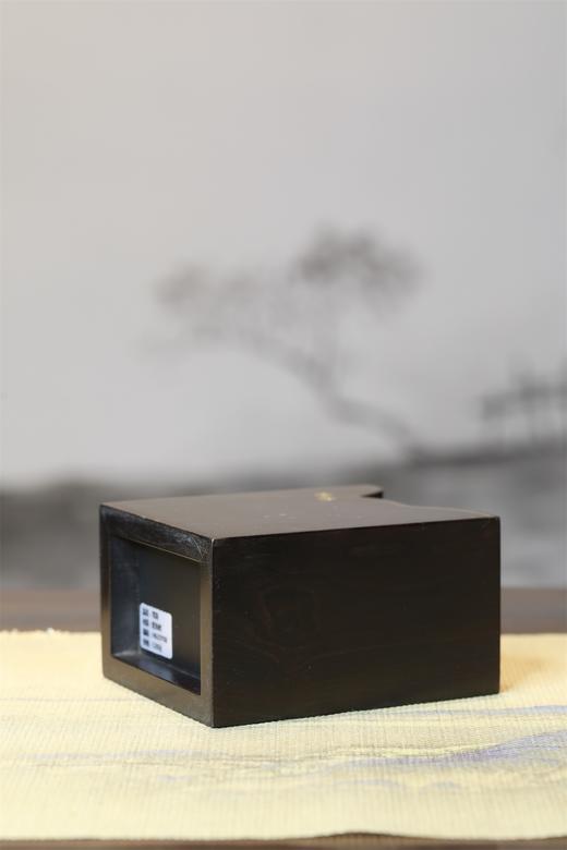 旗袍°紫光檀笔筒 商品图5