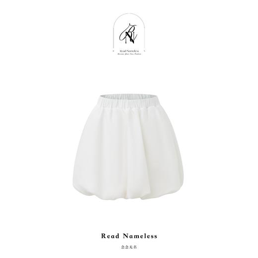 Read Nameless /后背镂空蝴蝶结黑色上衣+缎面拼纱白色花苞裙裤2025/3/15 商品图4