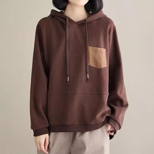 裁缝学苑AS435宽松连帽卫衣纸样女装新款上衣服装打板版型 商品图6