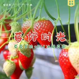 孩子志 | 亲子童伴《莓好时光》草莓采摘+DIY冰糖草莓，含2斤草莓/人【VIP优惠20元/人】3/22(周六)、3/23(周日) 昆山千灯基地 ，一起扎进草莓的香甜世界..