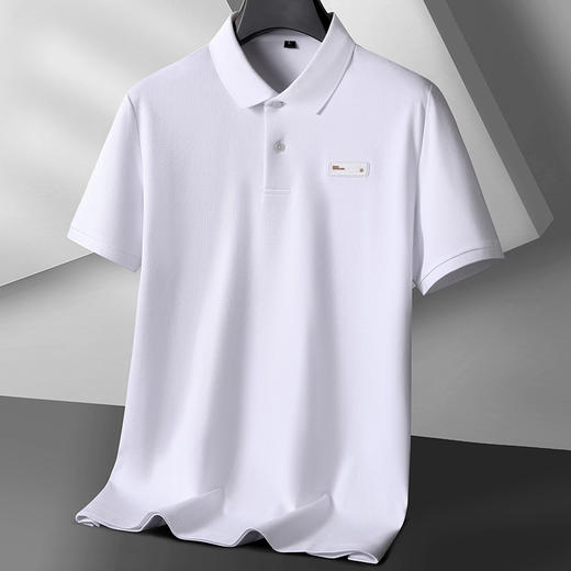 【100%丝光棉】【DK】大依优型大码短袖POLO衫夏季新款男士大码翻领半袖T恤衫肥佬宽松商务休闲胖子上衣 商品图5