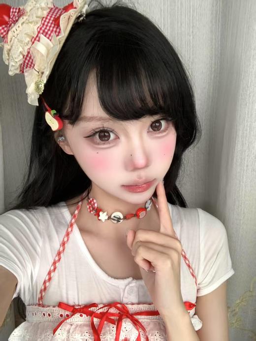 【大直径】Ealla girl-馥郁巧克栗 -14.5mm【年抛 度数0-800度 无525/575】 商品图4