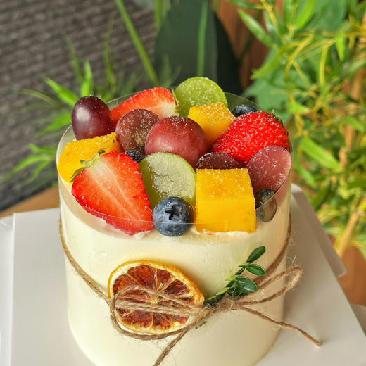 4寸福利水果蛋糕，很小奥，就2人份 商品图2