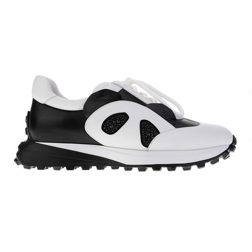 sheme国宝小白系列水晶点缀熊猫头休闲时尚女士运动鞋可定制 商品图0