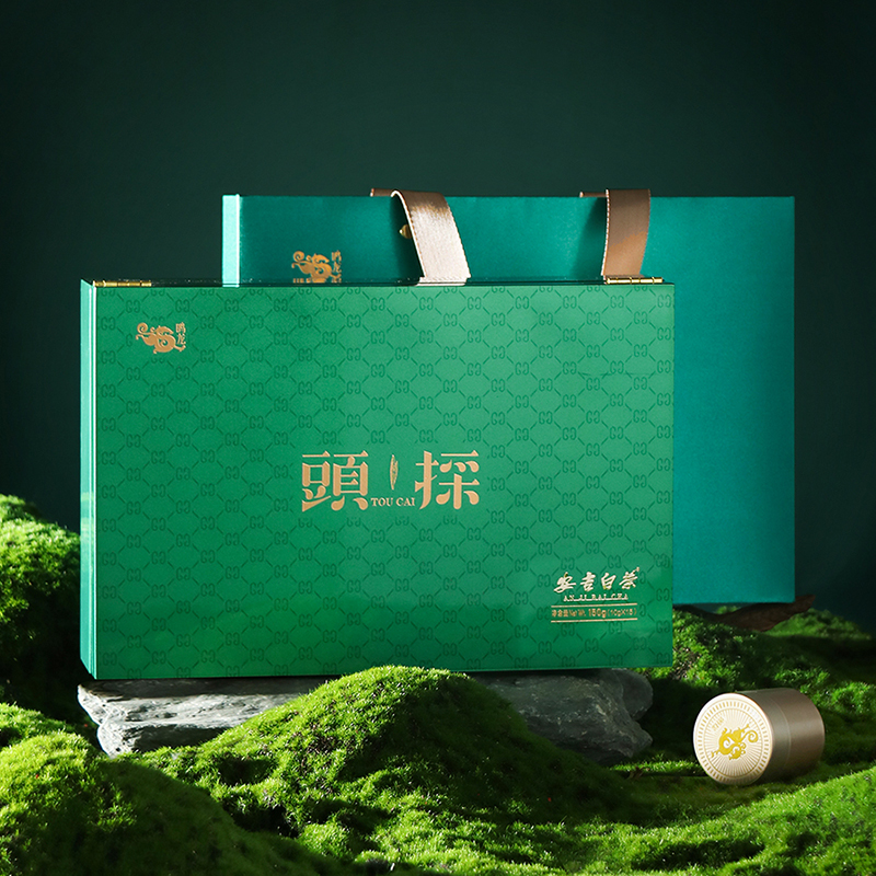 2026头采安吉白茶礼盒150g（10g*15罐）
