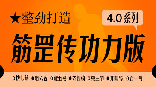 免费试看【自学版】筋罡传功力版（整劲打造 ）4.0系列 商品图0