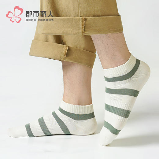 都市丽人日常休闲中精梳棉常规袜FCHDA8 商品图0