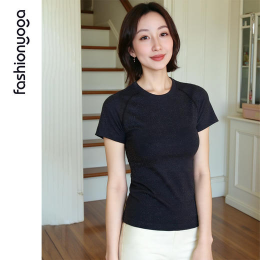 F15340闪闪一体织短袖 商品图12