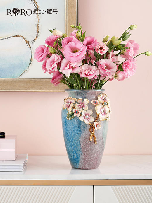 【彼达思】罗比罗丹锦上添花花瓶纸巾盒组合 商品图1