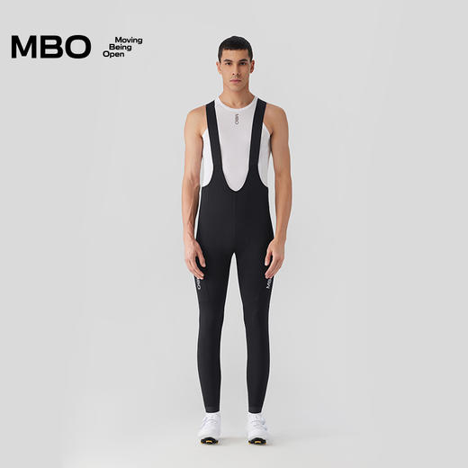 MBO男子进阶背带骑行长裤 夏季新款黑色双箭头透气骑行裤T340 (经销商专拍链接，非经销商拍单不发货) 商品图3