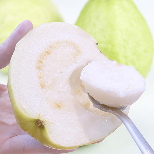 软滑爽口糯糯的口感皮薄肉厚奶油芭乐 红心芭乐 商品图7