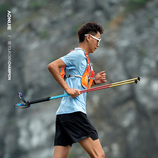 奥尼捷越野跑步背包双肩男女透气户外运动水袋包防水骑行包5L 商品图6