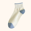 女士拼色底袜子精梳棉女袜四季短袜运动休闲棉质船袜 商品缩略图6