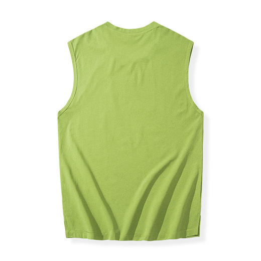 【超大码】【DSK】大依优型大码速干背心无袖短袖T恤健身百搭男宽松无袖T恤篮球运动训练坎肩潮 商品图2