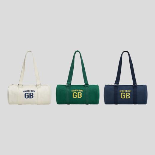 GOODBAI GB athletic logo撞色印花帆布竹筒包 商品图0