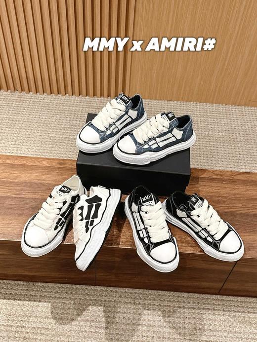 MMY*Amiri三原康裕联名骨头鞋情侣款休闲运动鞋鞋（HC） 商品图0