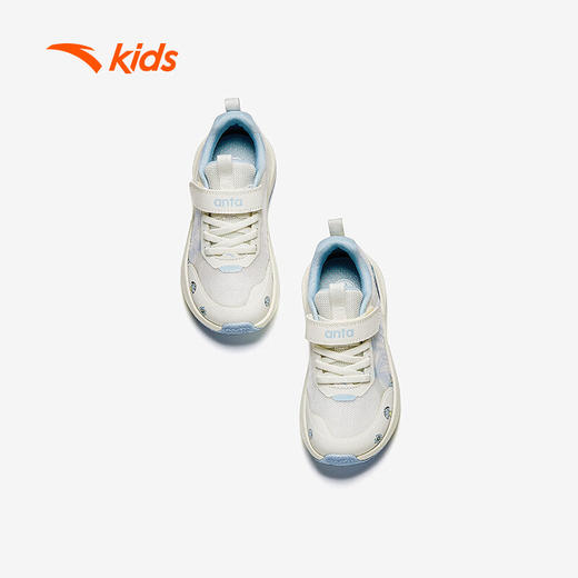 安踏儿童运动鞋女小童犟弹科技跑步系列魔术贴跑步鞋322529902 商品图2
