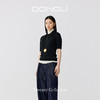 东黎 • 托斯卡纳系列—无尽夏 丝绒女士T恤领五分袖套衫 5017 商品缩略图4
