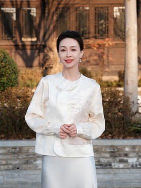 盛唐牡丹 | 西阵织限量偏襟马甲