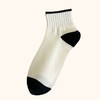 女士拼色底袜子精梳棉女袜四季短袜运动休闲棉质船袜 商品缩略图5