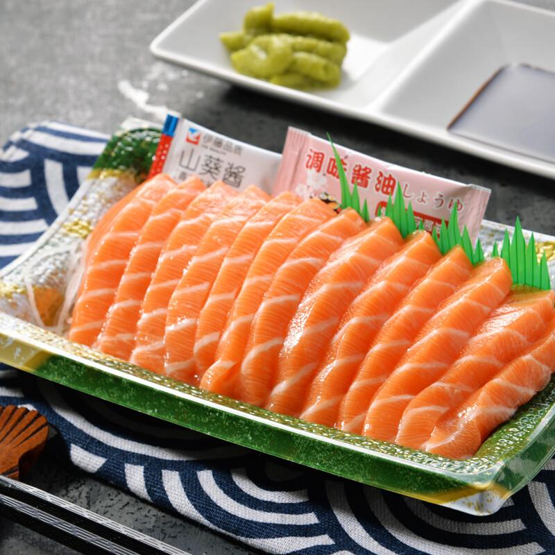 三文鱼片150g/份  原料生长地：【海产品】三文鱼-挪威