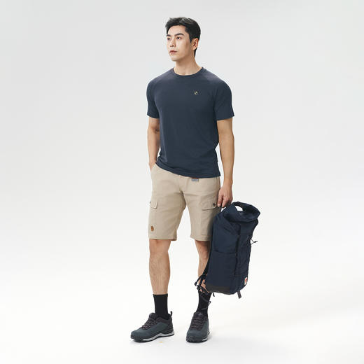 北极狐 男士户外休闲短袖T恤 2025春夏轻量徒步登山上衣012511052 商品图3