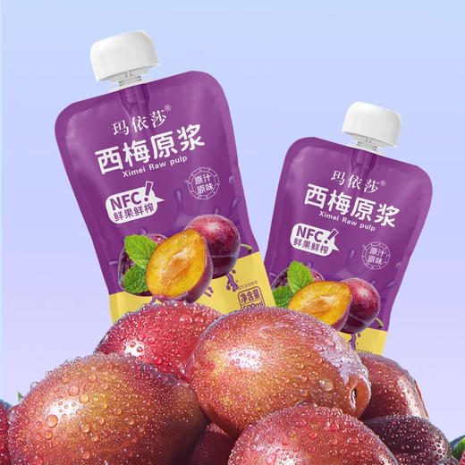 玛依莎·西梅原浆 500ml*4  鲜果原浆 温和舒畅 商品图4
