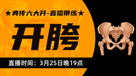 【3月25】典传六大开直播带练（开胯）