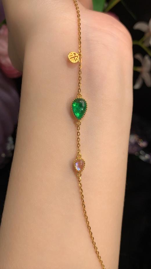 1.25ct刻面祖母绿手链 商品图3
