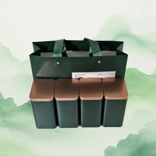 你好中国.茗茶套装【绿1斤装.横排1提4个125g听】10元1套.整箱50套 商品图6