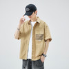 夏季宽松轻薄透气短袖衬衫潮流百搭时尚休闲男衬衣    AY-D1103【AY-1103】 商品缩略图2