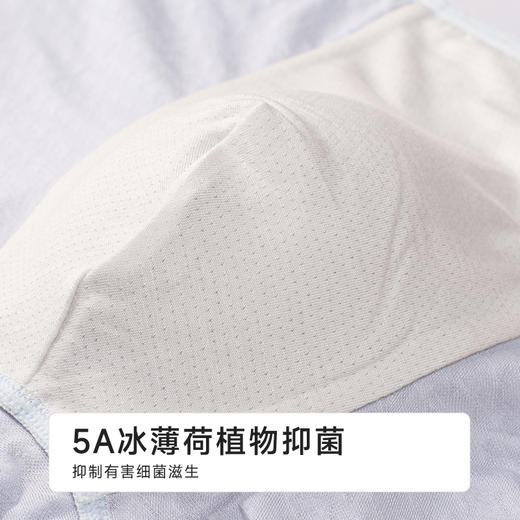 都市丽人简约基础人棉平角50S人棉提花平角裤FKHC17 商品图8