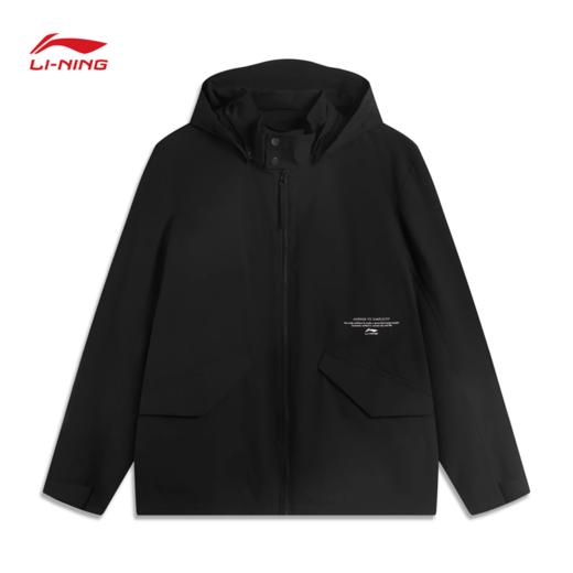 李宁CROSS男女同款防泼水宽松运动外套AJDV027 商品图0